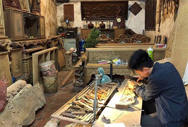 TOP các làng nghề mộc, đồ gỗ tại Việt Nam